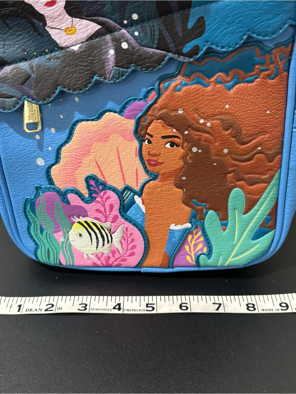 Disney Loungefly The Little Mermaid Live Action Film Blue Multicolor Backpack